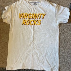 Virginity Rocks Tee Medium